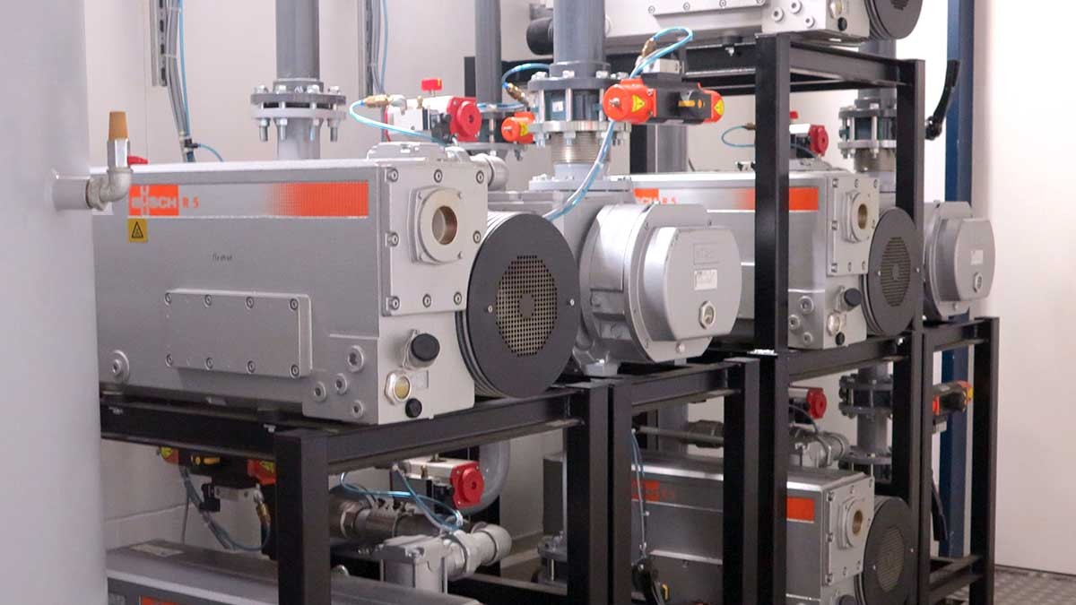 Busch central vacuum system for thermoforming