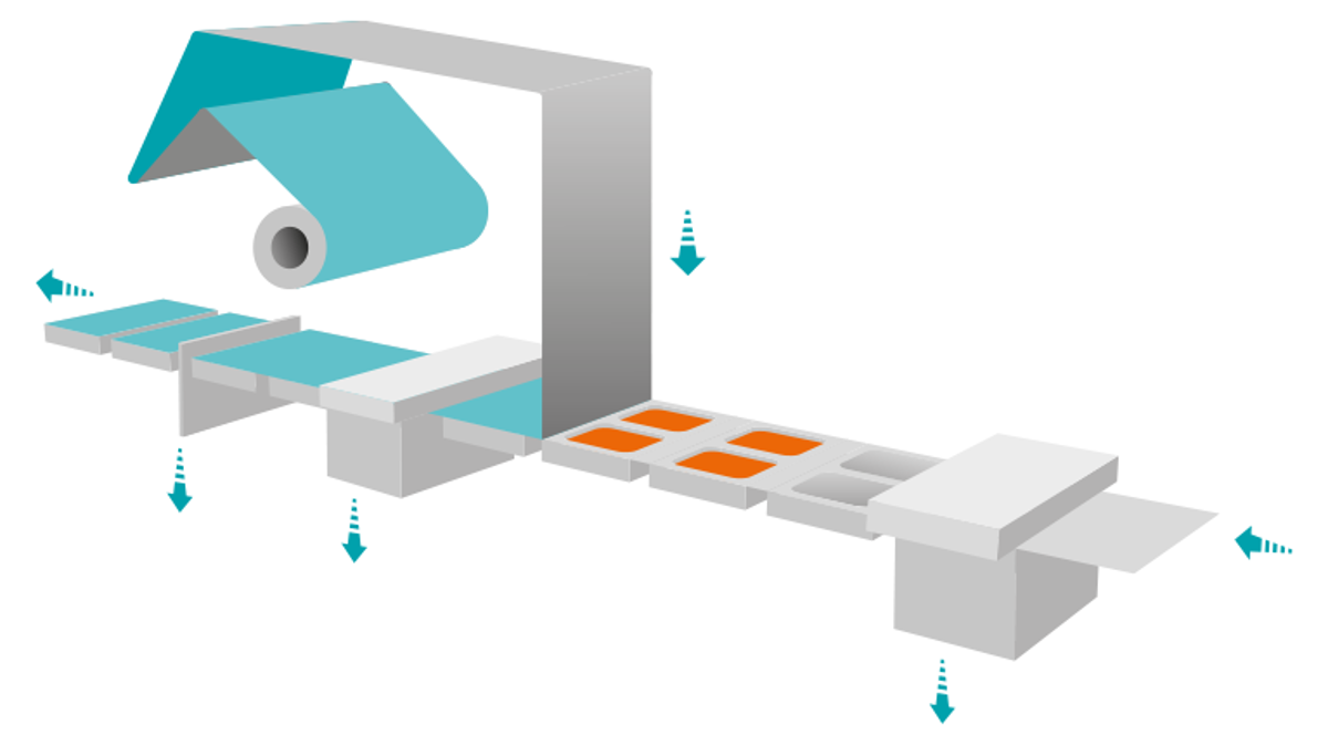 Plastics recycling process