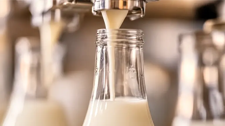 Milk bottles