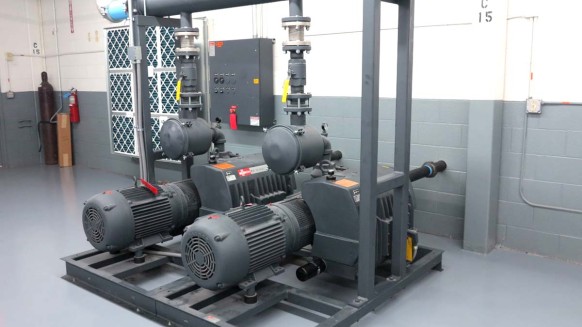 Less Maintenance Thanks to the Centralization of the Vacuum Supply