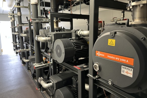 Fewer Vacuum Pumps, More Process Safety: Central Vacuum Supply at Migros Luzern