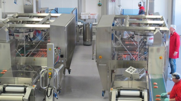 Produksjon av lakseprodukter ved bruk av toppmoderne vakuumteknologi