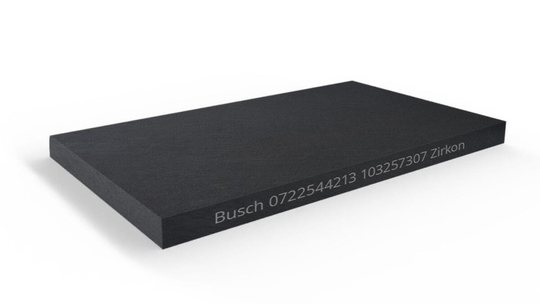 Chaque palette d'origine Busch dispose de sa propre signature originale, avec un numéro de lot et de suivi individuel permettant une totale traçabilité.