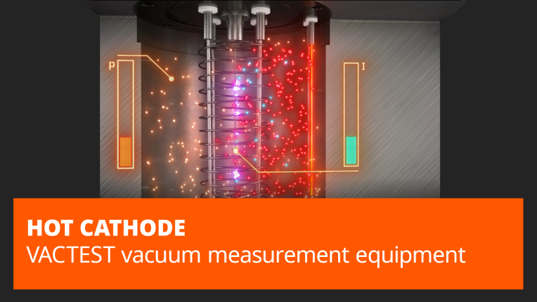 Principe de mesure du vide de la cathode chaude
